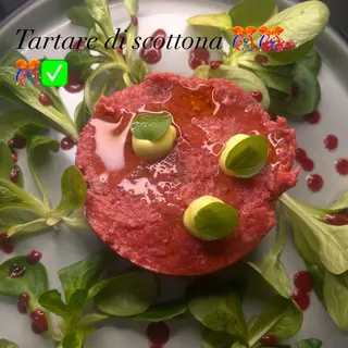 Tartare di scottona. 