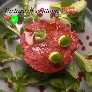 Tartare di scottona. 