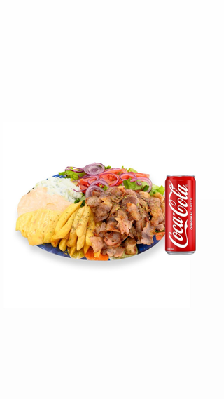 Merida gyros mixt + Coca Cola