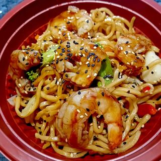 Yakisoba de longostino
