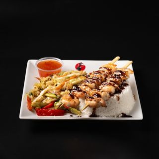 Brocheta de Langostinos