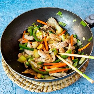 67. Cerdo Con Verduras