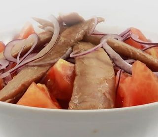 Ensalada De Tomate Y Ventresca