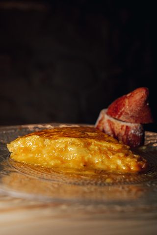 Tortilla De Queso Azul