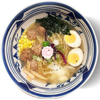 Ramen di polpette di carne