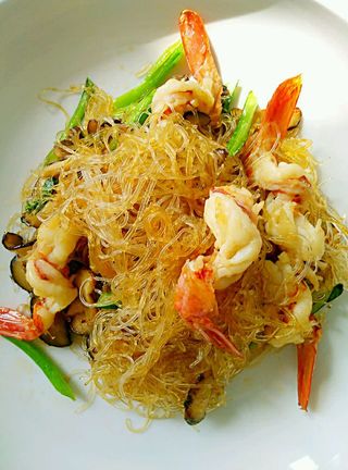 103 Fideos Chinos Salteado Con Gambas