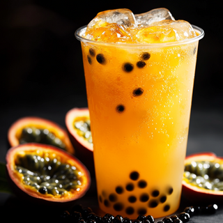 Passion Fruit Pineapple Ice Tea