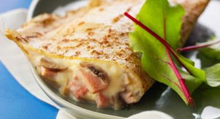 Crêpe charcuterie de dinde fumée et Fromage 