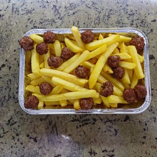 Patatine e polpettine