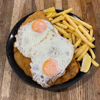 Milanesa a Caballo