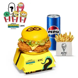 Minions Burger Menu