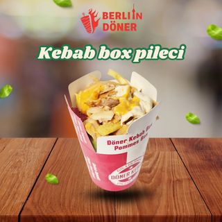 Kebab box pileći
