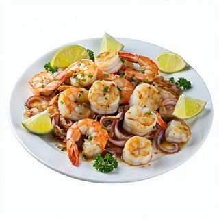 Mariscos Variados Salteados