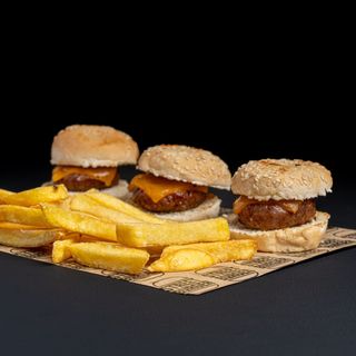 MINI BURGER CON PAPAS