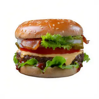 Hamburguesa Doble Pollo