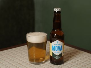 Пиво світле н/ф, непастеризов. б/а Non-Alcohol MOVA 0,33л (330ml)