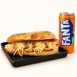 Panino Cunzato + Bibita