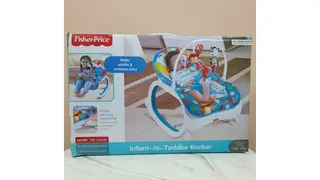 Шезлонг музыкальный 2 в 1