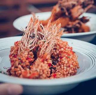 Tempura amendoa