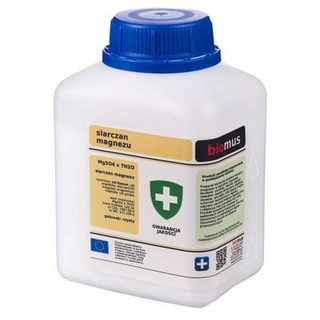 Siarczan magnezu Sól Epsom 500g BIOMUS