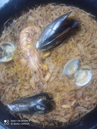 Fideuá De Marisco Con Al-i-oli