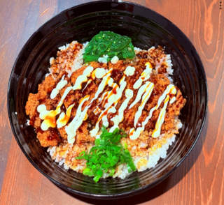 Escalope de Pollo con Arroz/Chicken Schnitzel Rice(Teriyaki)