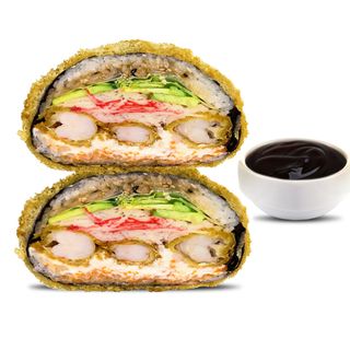 Суши бургер з креветкою (370г)