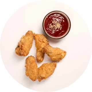 Alitas De Pollo Con Kétchup Coreano (300 G.)