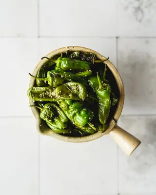 Pimentos Padrón Grelhados