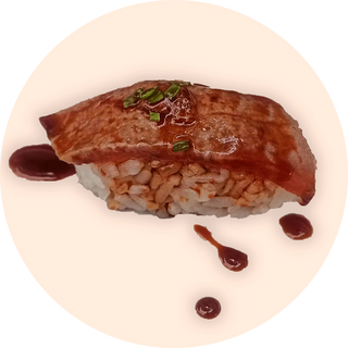 Nigiri de Atún Flameado (2 pza.)