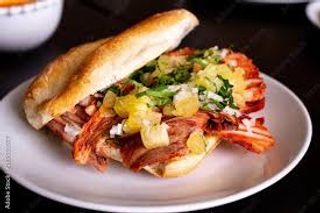 Torta Burger Al Pastor