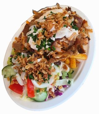 Kebab talerz duży