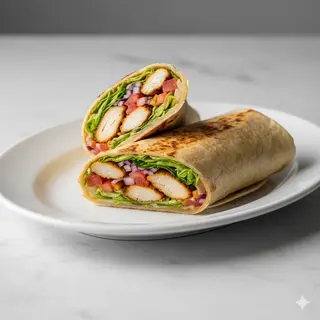 Rollo De Shawarma De Pollo