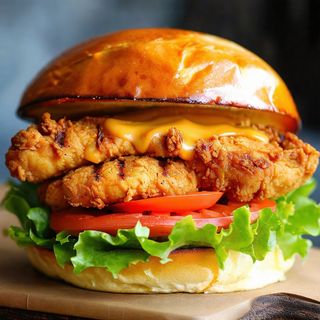 Chicken Burger Cheese