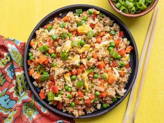 Vegetable Rice + 1 Protein