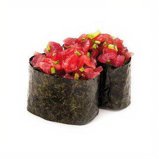 gunkan tartar atún picante