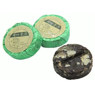 Чай Шу Пу Ер Гурман з лотосом (Медаль) підвищеної витримки (50г)