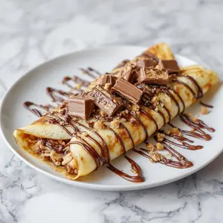 Crêpe Snickers