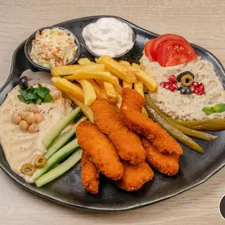 Plato de pollo Crujiente