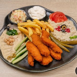 Plato de pollo Crujiente