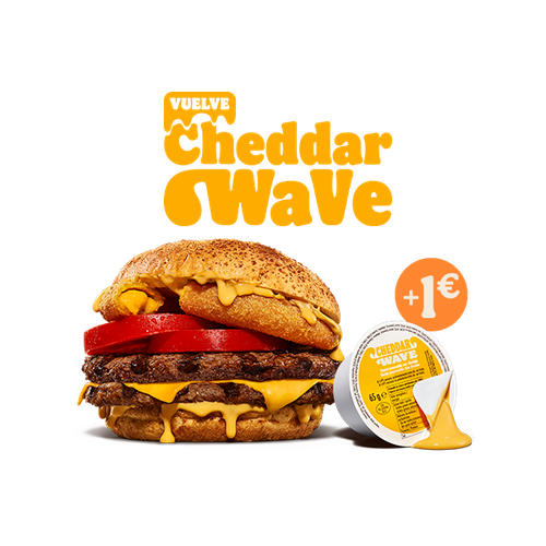 Cheddar Wave (2 Carnes)