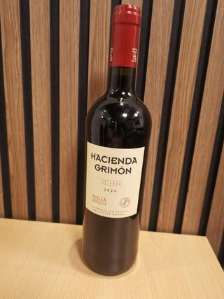 Botella Hacienda Grimón Crianza