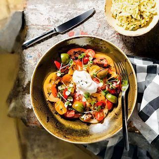 Телешки език в масло и кашкавал (250г)