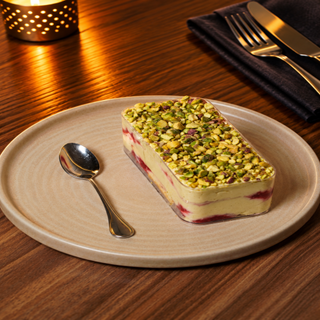  TIRAMISU PISTACHE FRAMBOISE   