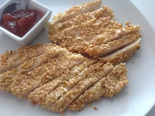 162-Pollo crujiente con almendra 