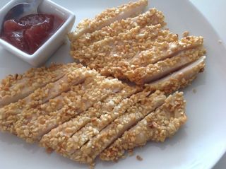 162-Pollo crujiente con almendra 