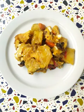 Gratinado de verduras