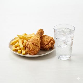 Menú Muslo De Pollo