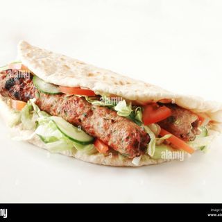 Menù piadina seekh kebab
