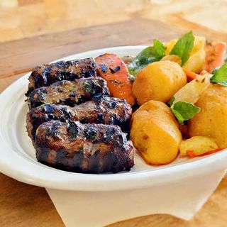 Телешки ущипци с бекон и кашкавал 2 броя  (400г)